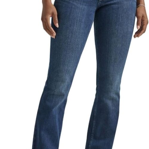 Mid-Rise Bootcut Jeans