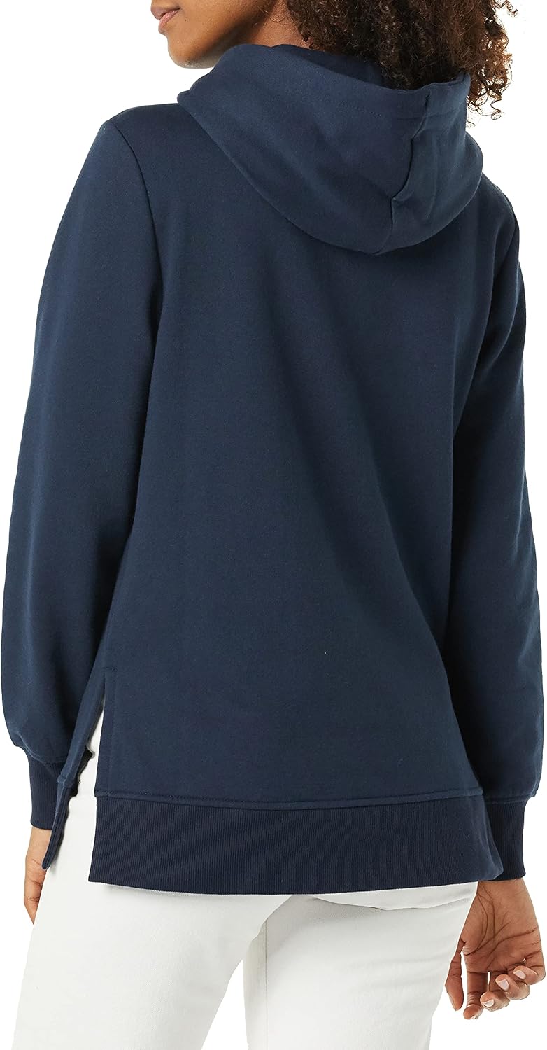 Women's Long Fleece Hoodie - Image 2