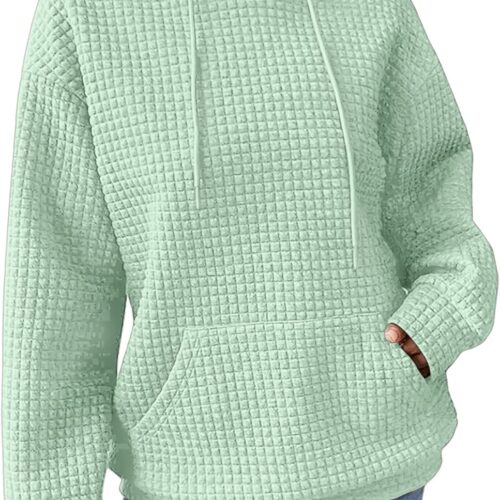 Women's Loose Drawstring Hoodie