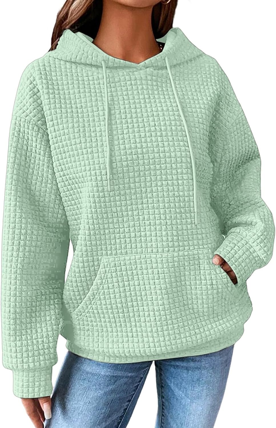 Women's Loose Drawstring Hoodie
