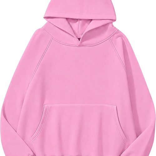 Women's Solid Color Fleece Hoodie
