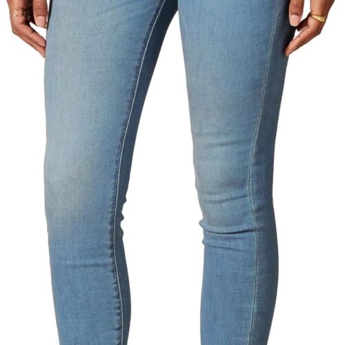 Mid-Rise Skinny Jeans With Pockets